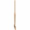 Ekena Millwork Saratoga Timber Gable Bracket, Western Red Cedar, 108"W x 68"H x 1 1/2"D x 5 1/2"F, 15/12 Pitch GBW108X68X0206SAR00SWR - alternate 2